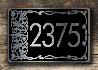 Personalized Address Sign
