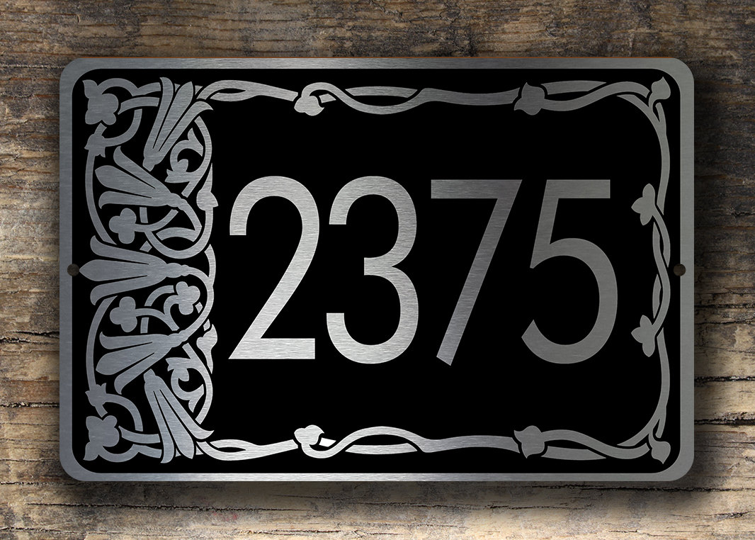 PERSONALIZED ADDRESS SIGN