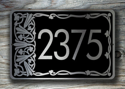 Personalized Address Sign