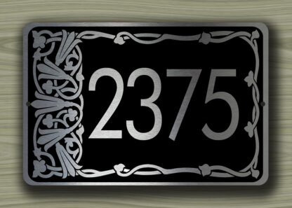 Personalized Address Sign