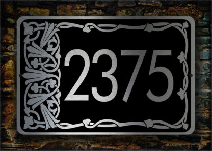 Personalized Address Sign