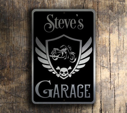 Personalized Garage Sign