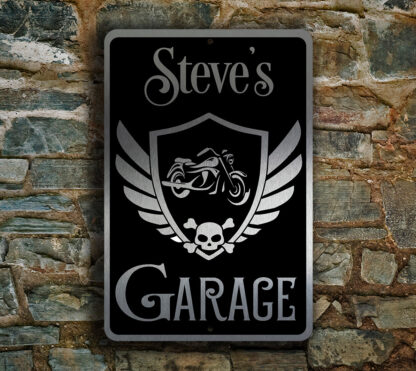 Personalized Garage Sign