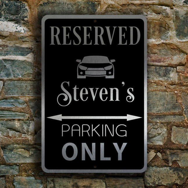 PERSONALIZED-RESERVED-PARKING-Sign-2 Personalized Reserved Parking Sign
