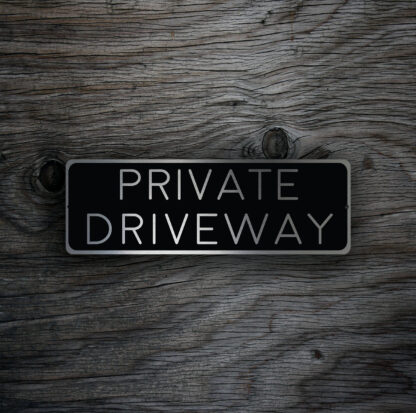 Private Driveway Sign