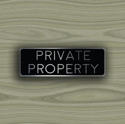 Private Property Sign