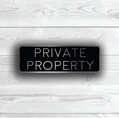Private Property Sign