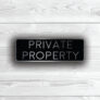 Private Property Sign