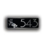 Personalized House Number Sign