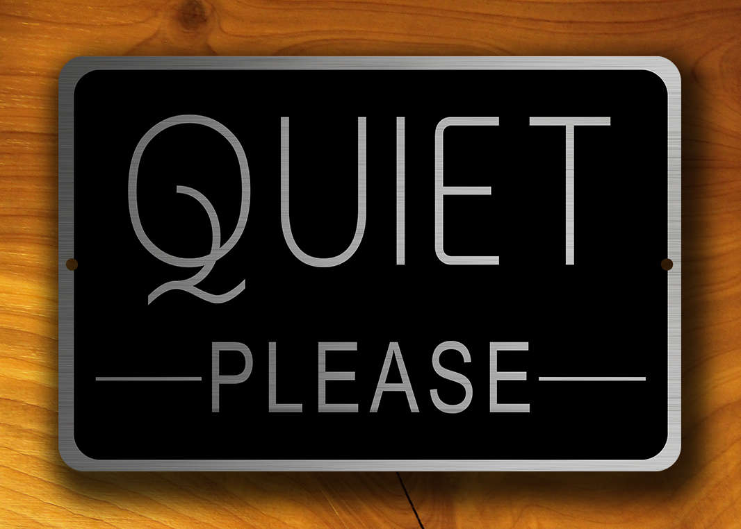 quiet-please-sign