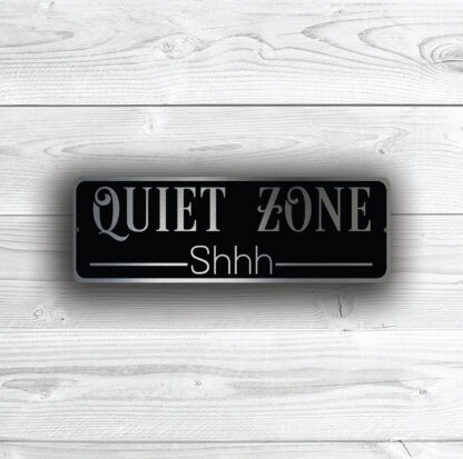 Quiet Zone Sign