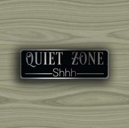 Quiet Zone Sign