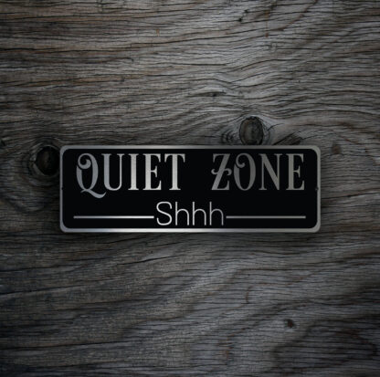 Quiet Zone Sign