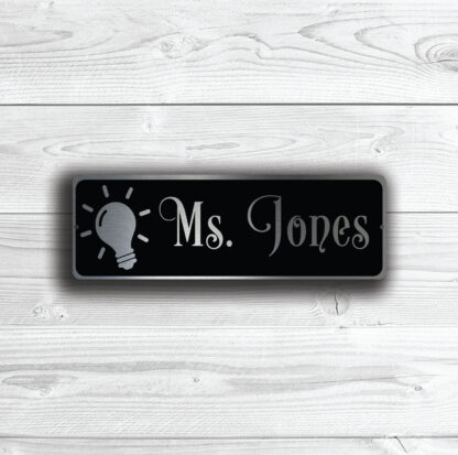 Teachers Door Nameplate Sign