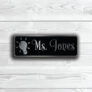 Teachers Door Nameplate Sign