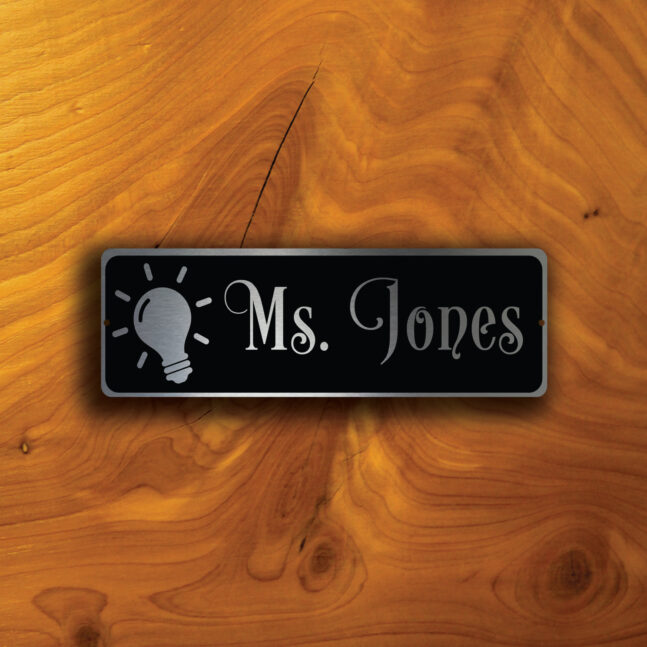 TEACHERS DOOR NAMEPLATE Sign TEACHERS DOOR NAMEPLATE Sign
