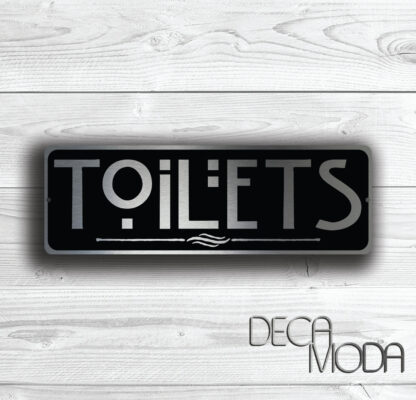 Toilets Door Sign