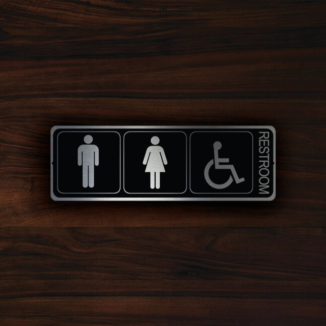 UNISEX-ACCESSIBLE-RESTROOM-Sign-1 Unisex Accessible Restroom Sign