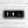Unisex Accessible Restroom Sign