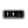 Self-Adhesive Restroom Signs