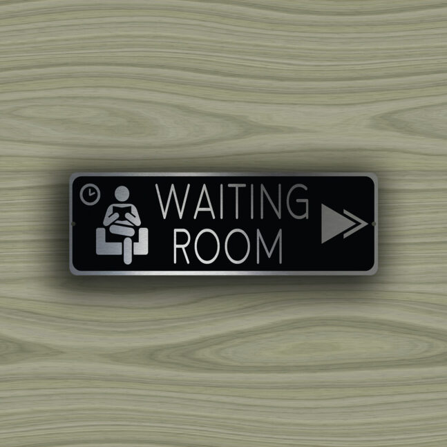 WAITING-ROOM-Pointer-SIGN-2 Waiting Room Pointer Sign