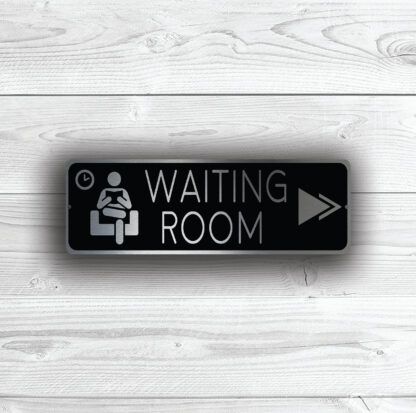 Waiting Room Pointer Sign