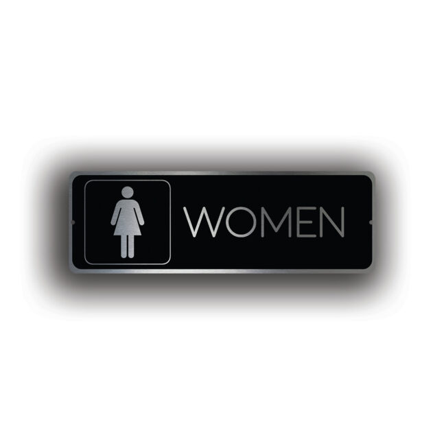WOMENS-RESTROOM-DOOR-Sign-4 Womens Restroom Door Sign