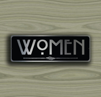 Womens Restroom Sign