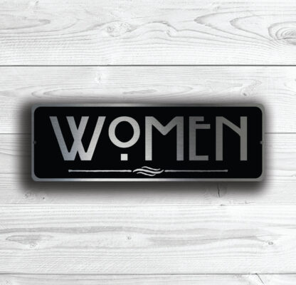 Womens Restroom Sign