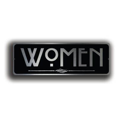 Womens Restroom Sign