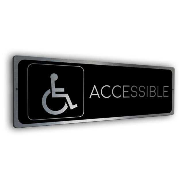 Accessible Restroom Sign