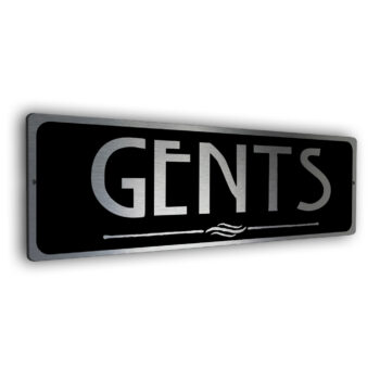gents restroom sign