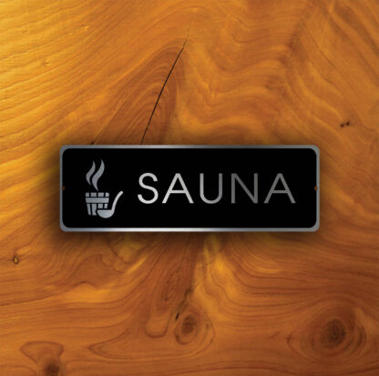Sauna Sign