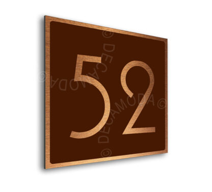Door number sign