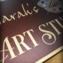 Personalized Art Studio Sign