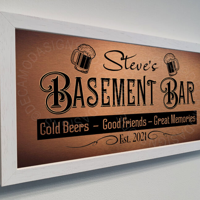 Basement Bar Sign Basement Bar Signs