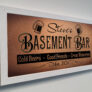 Basement Bar Signs