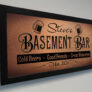 Basement Bar Sign