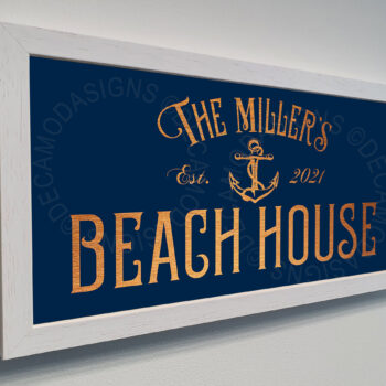 Beach House Signs