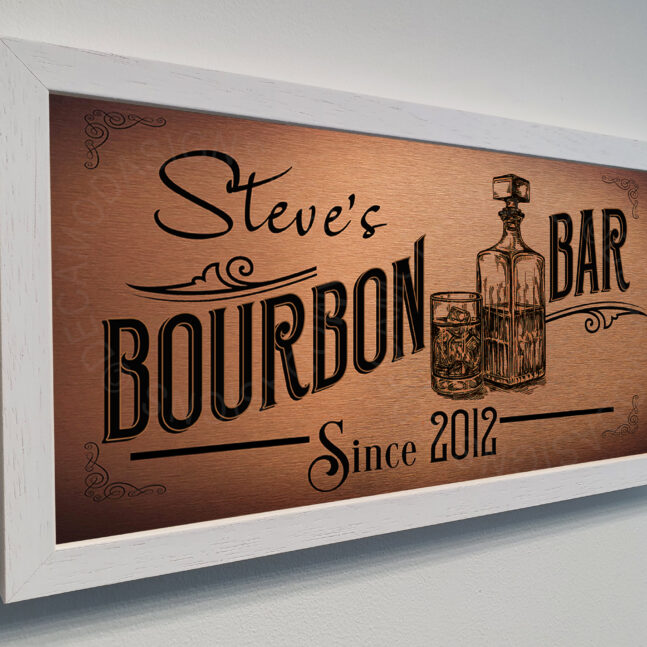 Bourbon Bar Decor Bourbon Bar Sign