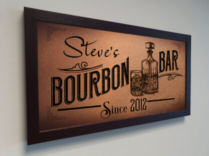Bourbon Bar Sign