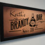 Custom Brandy Bar Sign