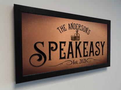 Speakeasy Sign
