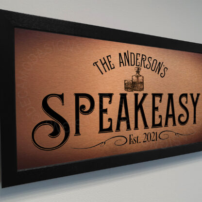 Speakeasy Sign