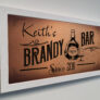Custom Brandy Bar Signs
