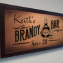 Custom Brandy Bar Signs