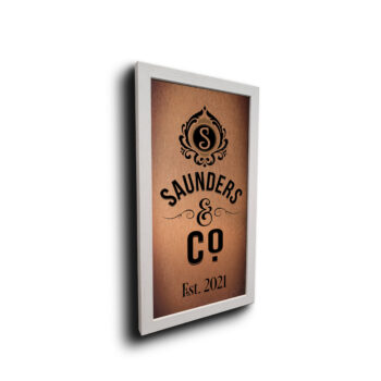 Custom Family Name Sign