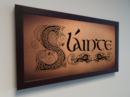 Slainte Bar Signs