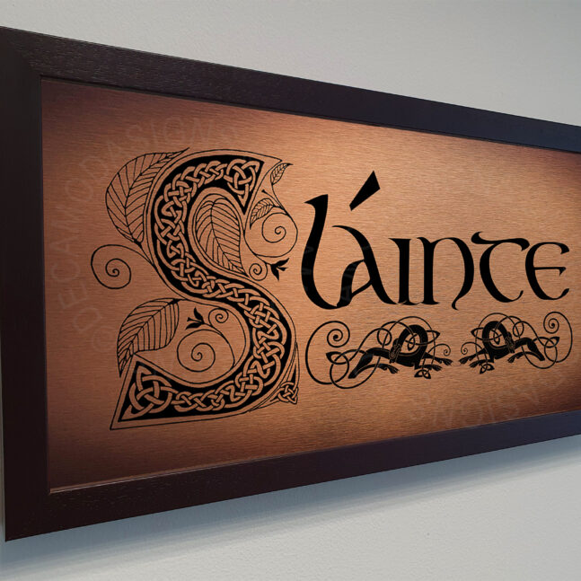 Slainte Bar Sign Slainte Bar Signs