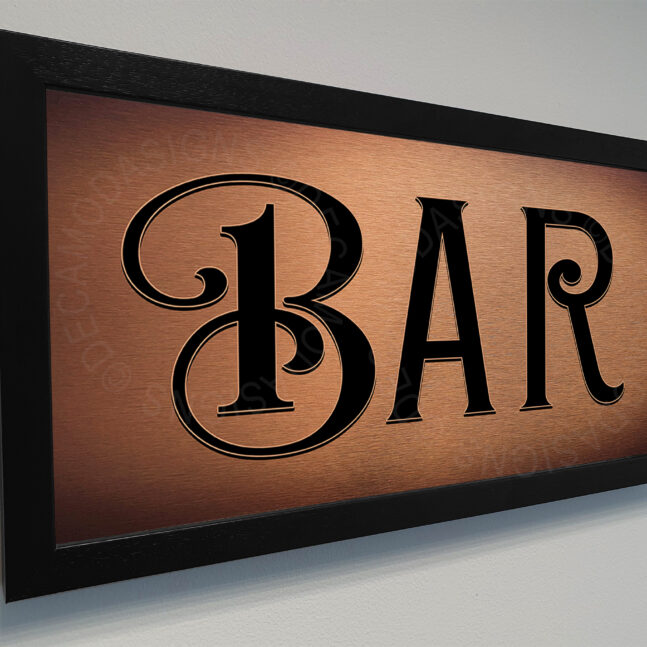 Bar Wall Signs Bar Sign